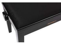 <b>Roland RPB-220PE Banco de Piano Preto Polido com Regulação de Altura</b> <b>Roland RPB-220PE Banco de Piano Preto Polido com Regulação de Altura</b>